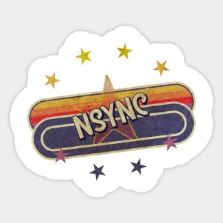 ElaCuteOfficeGirl Vintage NSYNC Sticker